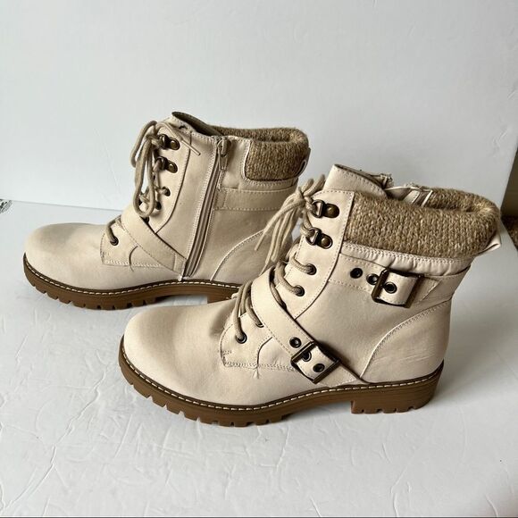 Cliffs by White Mountain Marlee Zip/Lace-Up Boots Size 11 - Picture 5 of 8